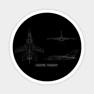 Panavia Tornado (white) Magnet